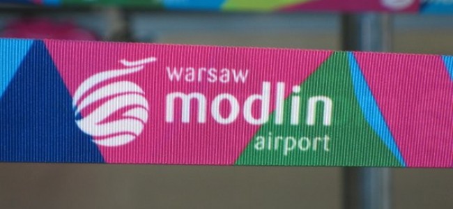 Laikinai uždarytas Varšuvos Modlino oro uostas