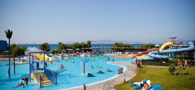 Puikus viešbutis keliaujantiems į Koso salą su vaikais: Aquis Marine Resort and Waterpark 4*