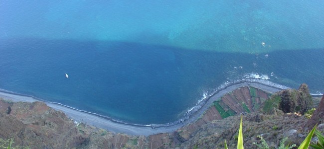 Madeiros sala. Svaiginantis Kabo Žirao (Cabo Girao) iškyšulys