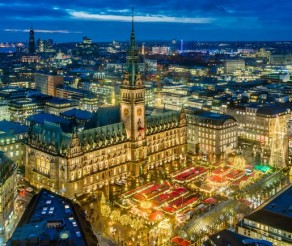 TOP Kalėdinės mugės Vokietijoje: Hamburgas, Brėmenas, Rostokas, Liubekas, Kylis
