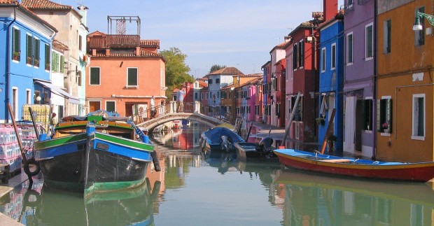 Venecija – sena, spalvinga ir šilta