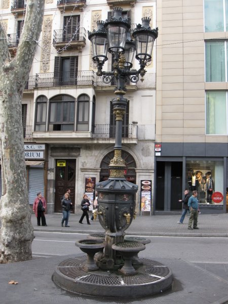 Barselonos La Rambla gatvė