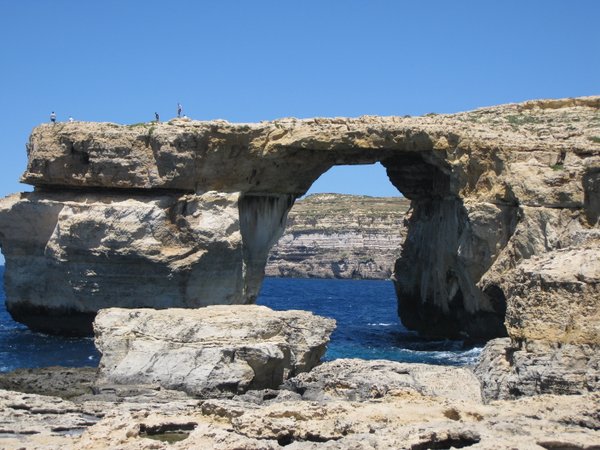 Žydrasis langas Gozo saloje Malta